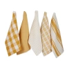 Design Imports Everyday 5-pc. Dish Cloth Set In Yellow