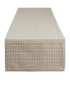Design Imports Farmhouse Gingham Table Runner In Stone