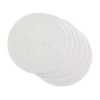 Design Imports Floral Woven Round 6-pc. Placemats In White