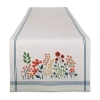 Design Imports Flower Garden Embellished Table Runner In Multi