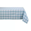 Design Imports French A Blue Dobby Table Runner In Gray