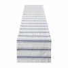 Design Imports French Blue Zig Dobby Stripe Table Runner In Blue