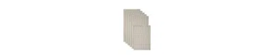 Design Imports Fridge Liner Collection Non-adhesive, Cut To Fit, 12x24", Stone Herringbone, 6 Piece