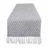 Design Imports Gray Mini Diamond Table Runner In Gray