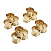Design Imports Hammered 12-pc. Napkin Rings In Yellow