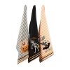 Design Imports Happy Halloween 3-pc. Dish Cloths In Multi