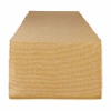 Design Imports Honey Gold/white 2-tone Ribbed Table Runner In Yellow