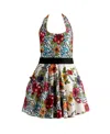 Design Imports India Flower Apron In India Flower