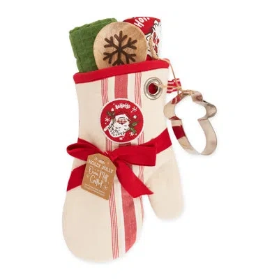 Design Imports Jolly Santa Kitchen Gift Set/5