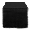 Design Imports Jute Table Runner In Black