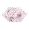 Design Imports Lil Hearts 6-pc. Napkins In Red
