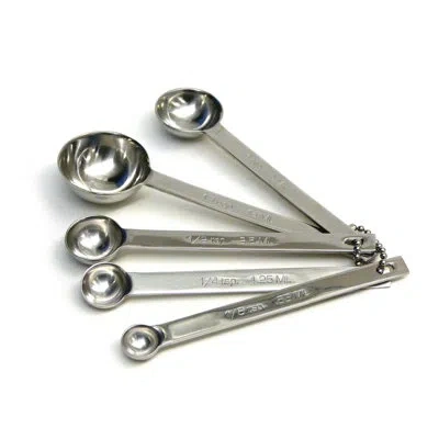 Design Imports Measuring Spoon Set In Stainless Steel