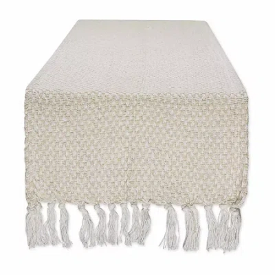 Design Imports Natural Woven Table Runner In Sand