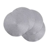 Design Imports Round Woven 4-pc. Placemats In Silver