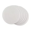Design Imports Round Woven 6-pc. Placemat In White