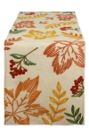 Design Imports Scattered Leaves Table Runner In Neutral