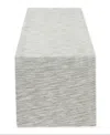 Design Imports Space Dyed Table Runner, 14" X 72" In Hedge Green