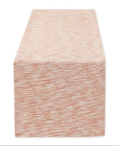 Design Imports Space Dyed Table Runner, 14" X 72" In Sedona Sunset