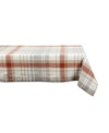 Design Imports Thanksgiving Cozy Picnic, Plaid Tablecloth, 52" X 52" In Multicolor