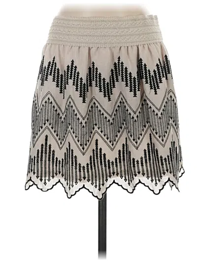 Pre-owned Design Lab Lord & Taylor Casual Skirt In Gray