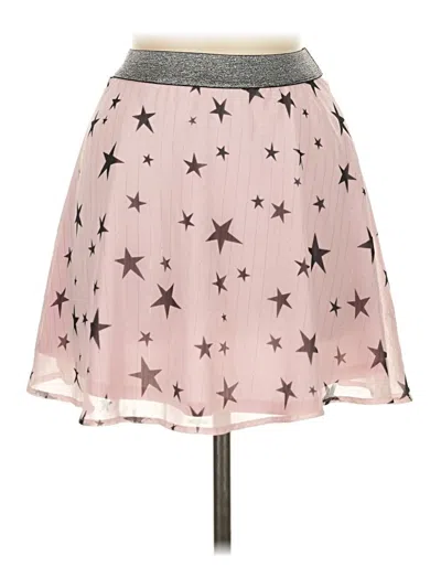 Pre-owned Design Lab Lord & Taylor Casual Skirt In Pink