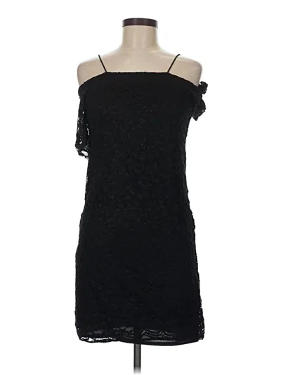 Pre-owned Design Lab Lord & Taylor Cocktail Dress In Black