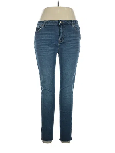 Pre-owned Design Lab Lord & Taylor Jeans In Blue