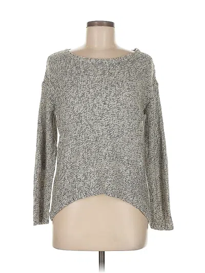 Pre-owned Design Lab Lord & Taylor Pullover Sweater In Gray