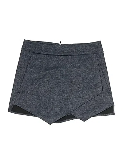 Pre-owned Design Lab Lord & Taylor Skort In Gray