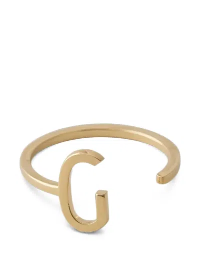 Design Letters G 레터 링 In 골드 톤