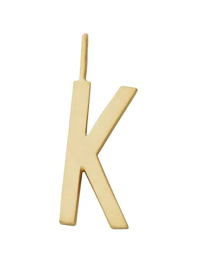 Design Letters K 참 네크리스 In Gold