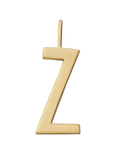 Design Letters 레터링 펜던트 네크리스 In Gold