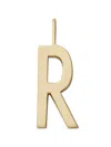 Design Letters 레터 펜던트 네크리스 In Gold