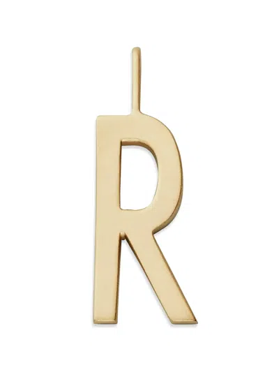 Design Letters 레터 펜던트 네크리스 In Gold