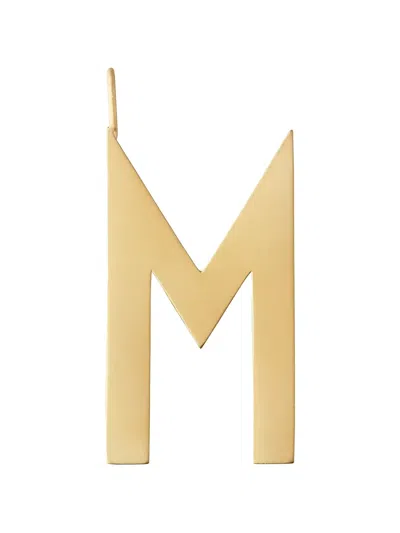 Design Letters M 펜던트 네크리스