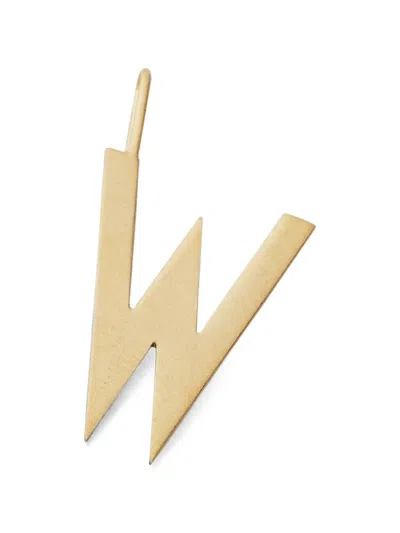 Design Letters 레터 W 펜던트 In 골드 톤