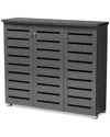 Design Studios Adalwin 3-door Shoe Storage Cabinet