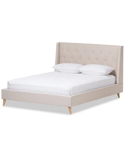 Design Studios Adelaide King Platform Bed In Brown