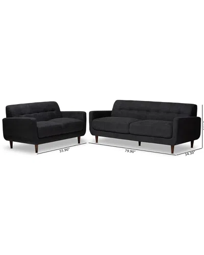 Design Studios Allister 2pc Living Room Set