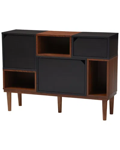 Design Studios Anderson Sideboard Storage Cabinet In Black