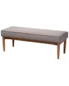 Design Studios Arvid Modern Wood Dining Bench