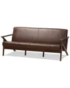 Design Studios Bianca 3-seat Sofa In Brown