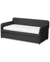 Design Studios Camelia Charcoal Sofa Daybed