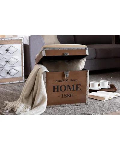 Design Studios Dnu  Violetta Storage Trunk Ottoman