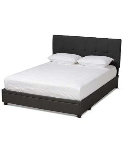 DESIGN STUDIOS DNU UNPROFITABLE DESIGN STUDIOS NETTI 2-DRAWER KING SIZE PLATFORM STORAGE BED