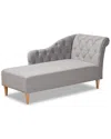 Design Studios Emeline Modern And Contemporary Chaise Lounge