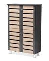 Design Studios Gisela 4-door Shoe Storage Cabinet