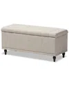 Design Studios Kaylee Storage Ottoman Bench In Neutral