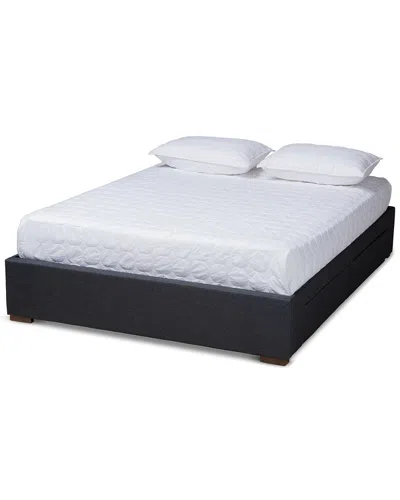 Design Studios Leni Modern And Contemporary 4-drawer Platform Storage Bed Frame