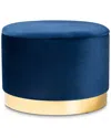 Design Studios Marisa Velvet Storage Ottoman